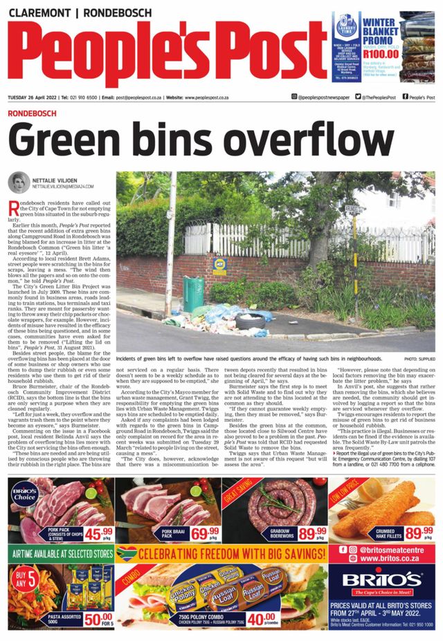 People’s Post Claremont & Rondebosch