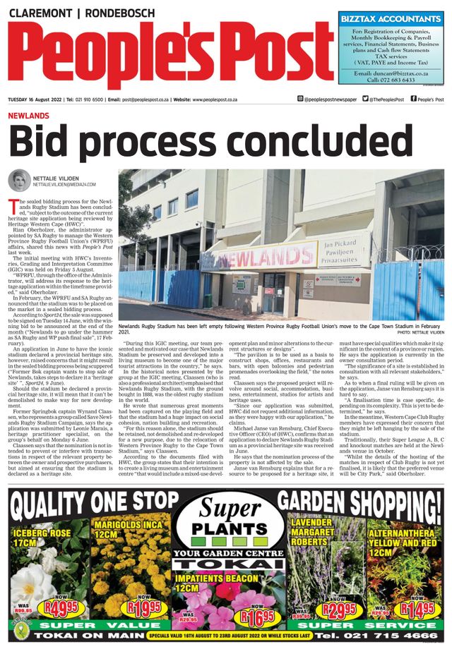 People’s Post Claremont & Rondebosch