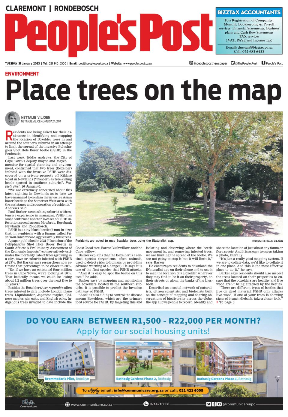 People’s Post Claremont & RondeboschJanuary 31, 2023 Newspaper