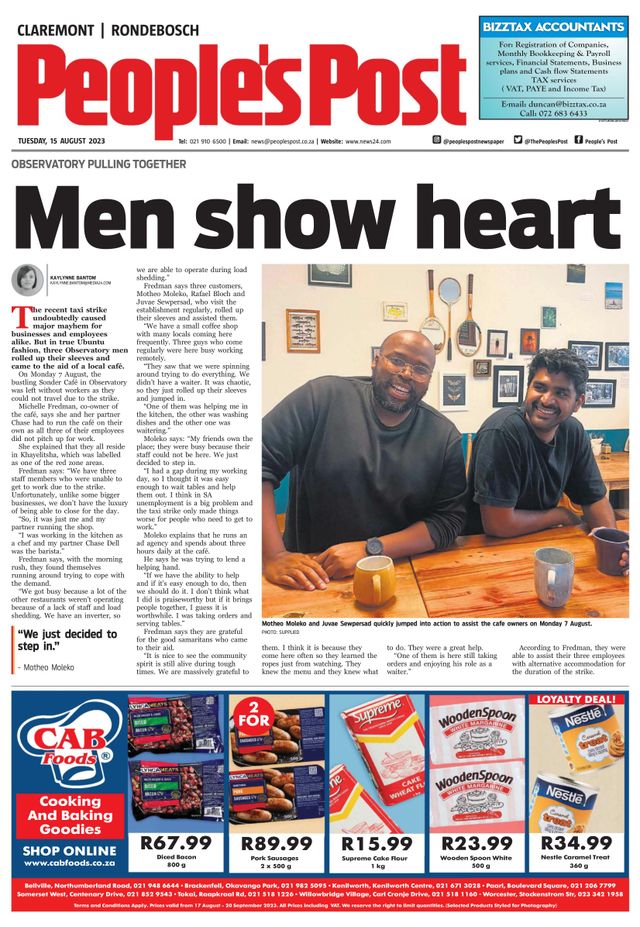 People’s Post Claremont & Rondebosch