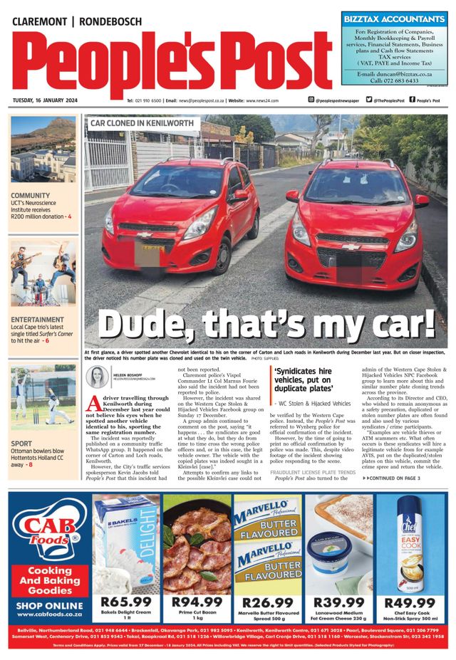 People’s Post Claremont & Rondebosch