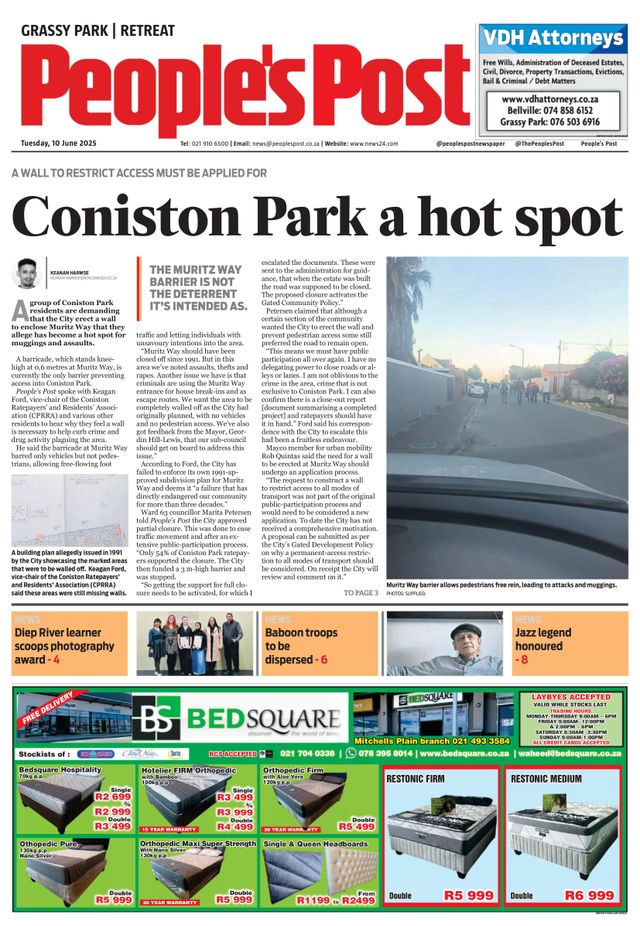 People’s Post Grassy Park & Retreat