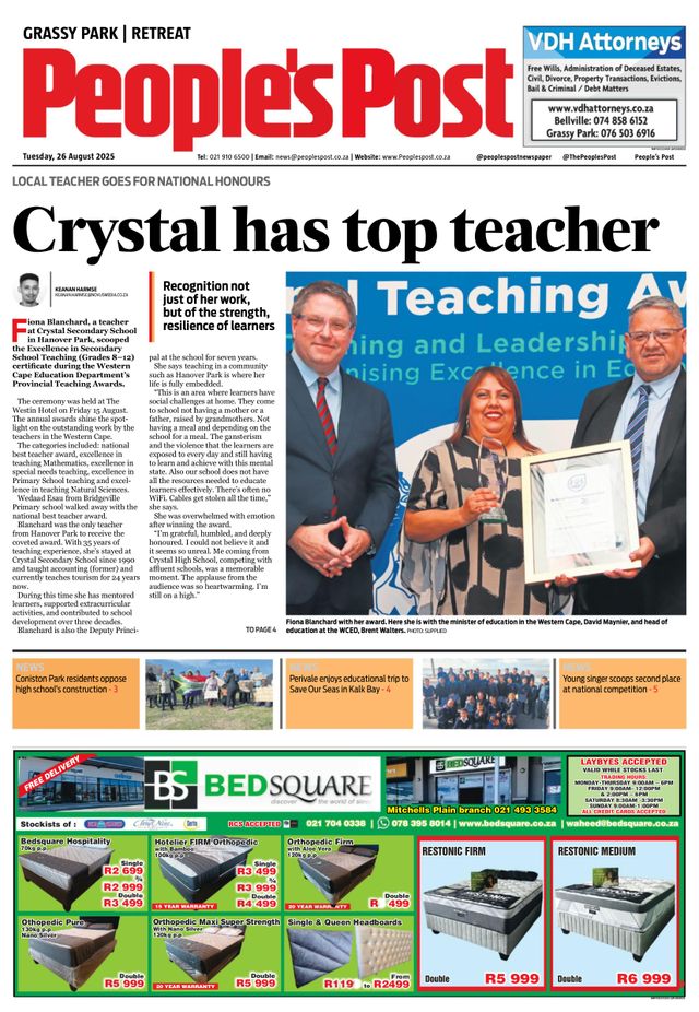 People’s Post Grassy Park & Retreat