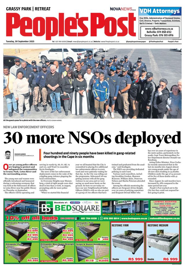 People’s Post Grassy Park & Retreat