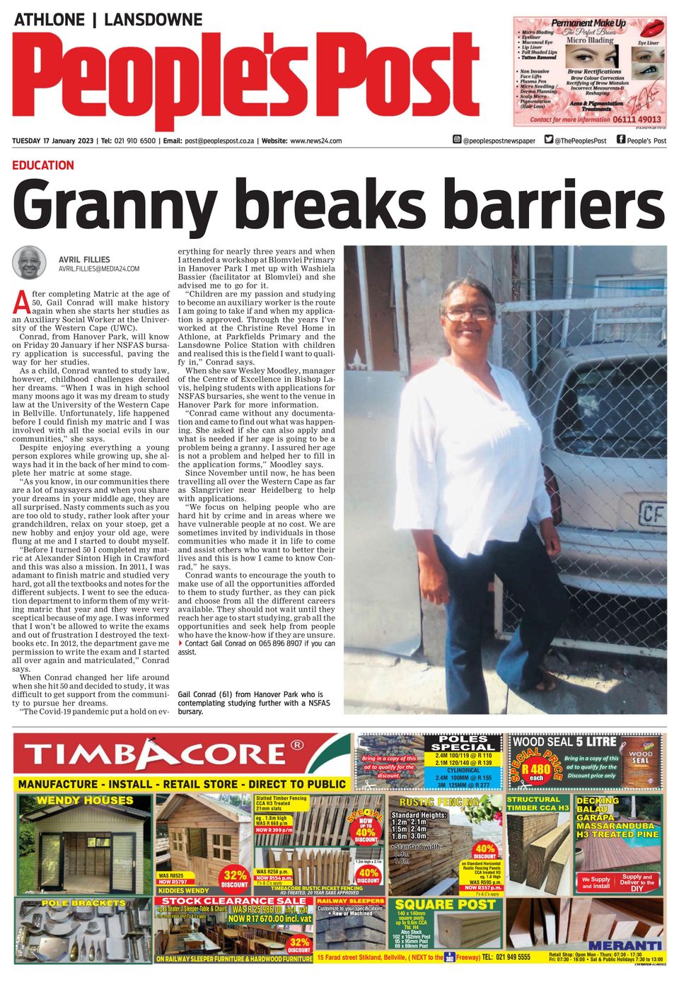 People’s Post Athlone & LansdowneJanuary 17, 2023 Newspaper