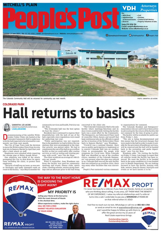 People’s Post Mitchells Plain