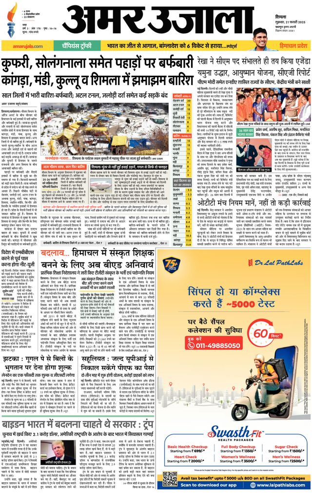Amar Ujala Shimla