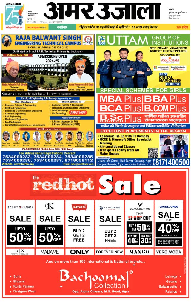 Amar Ujala Agra City