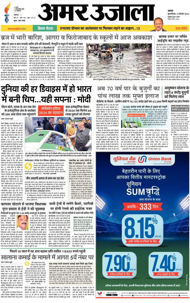 Amar Ujala Agra City