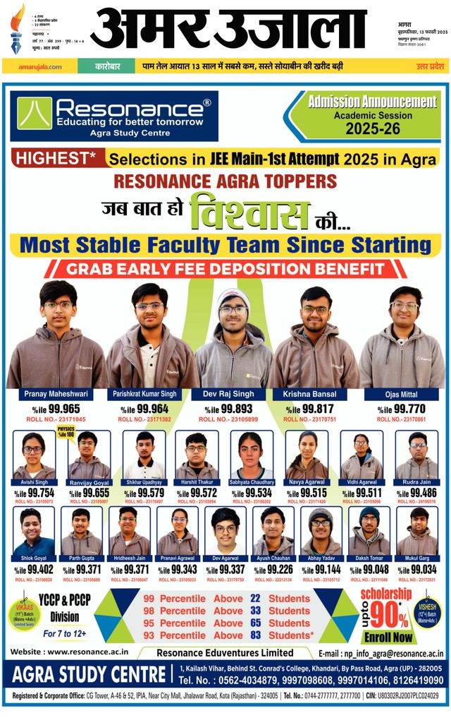Amar Ujala Agra City