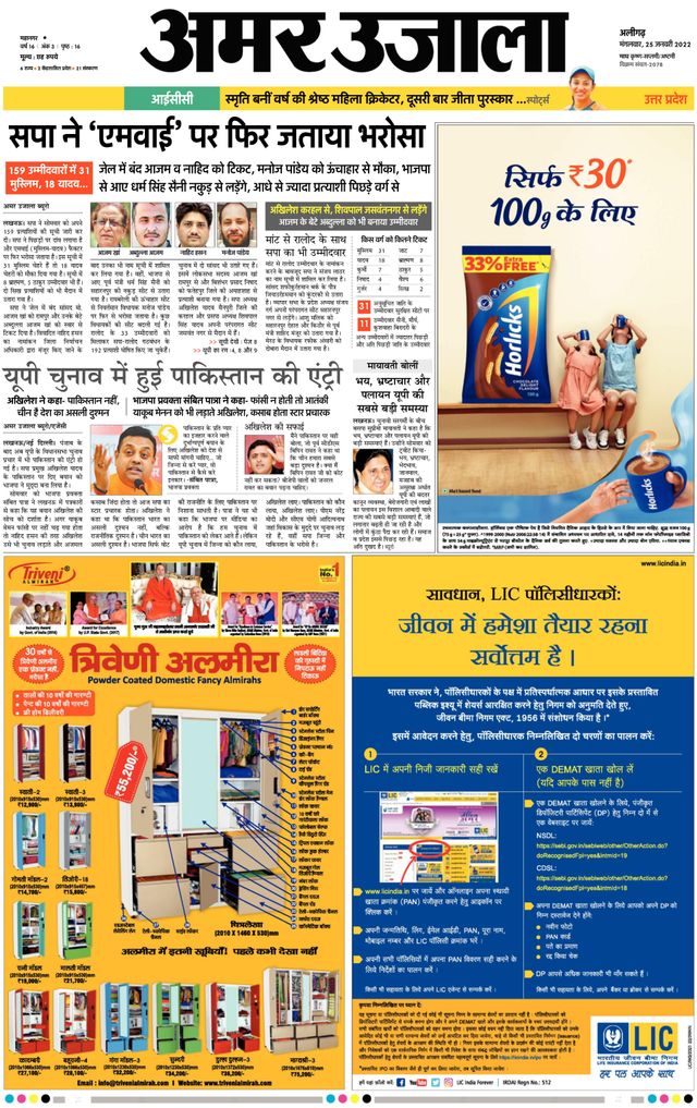 Amar Ujala Aligarh Dehat