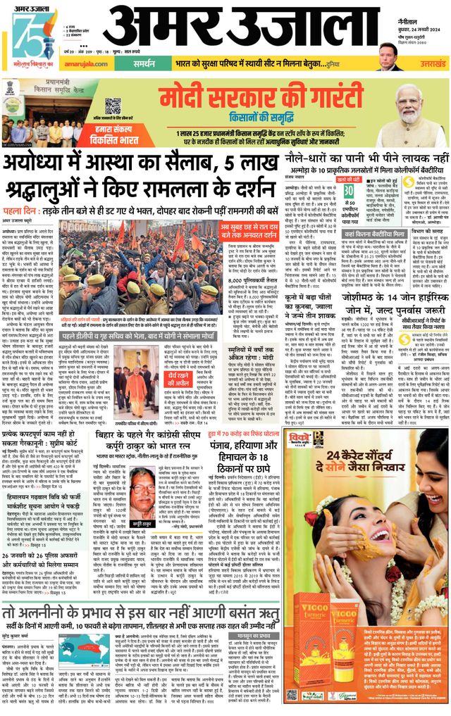 Amar Ujala Almora