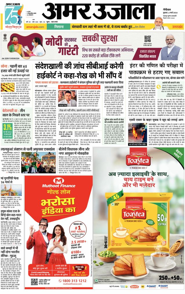 Amar Ujala Almora