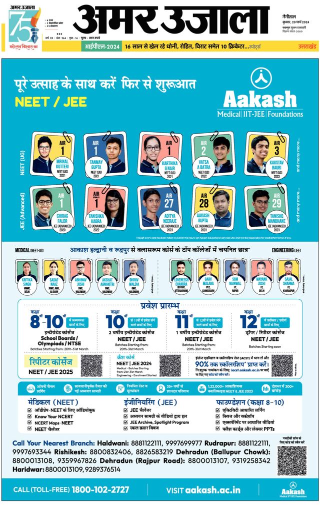 Amar Ujala Almora