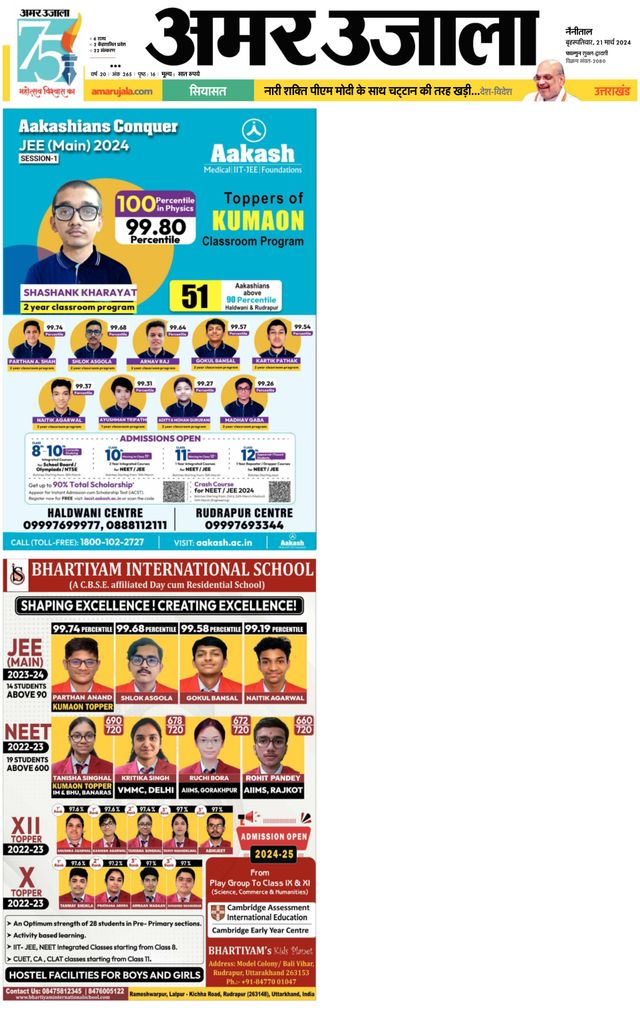 Amar Ujala Almora