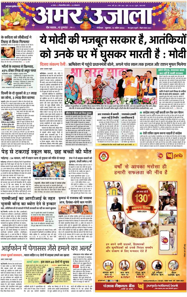 Amar Ujala Almora