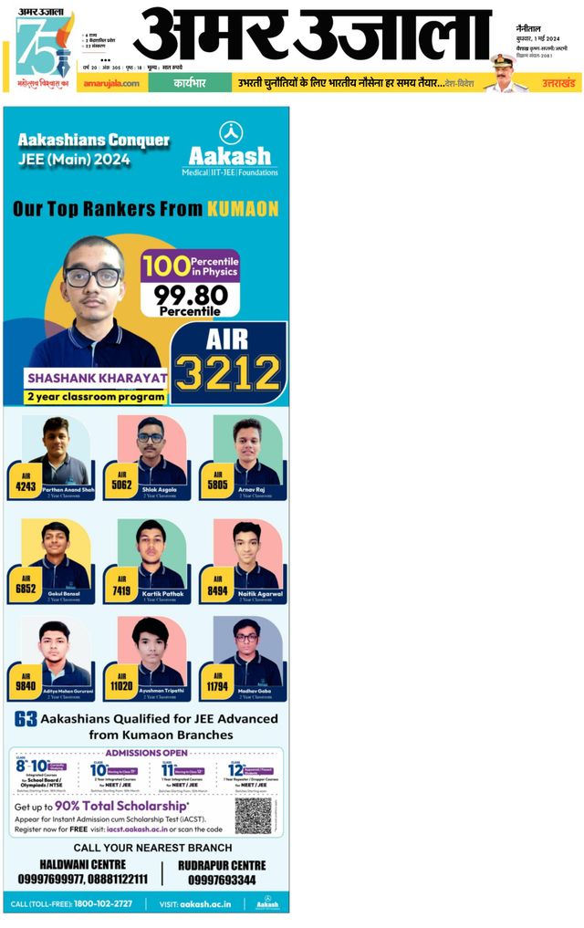 Amar Ujala Almora