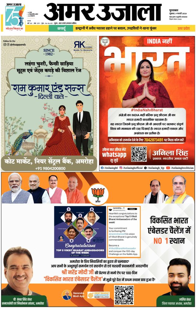 Amar Ujala Amroha
