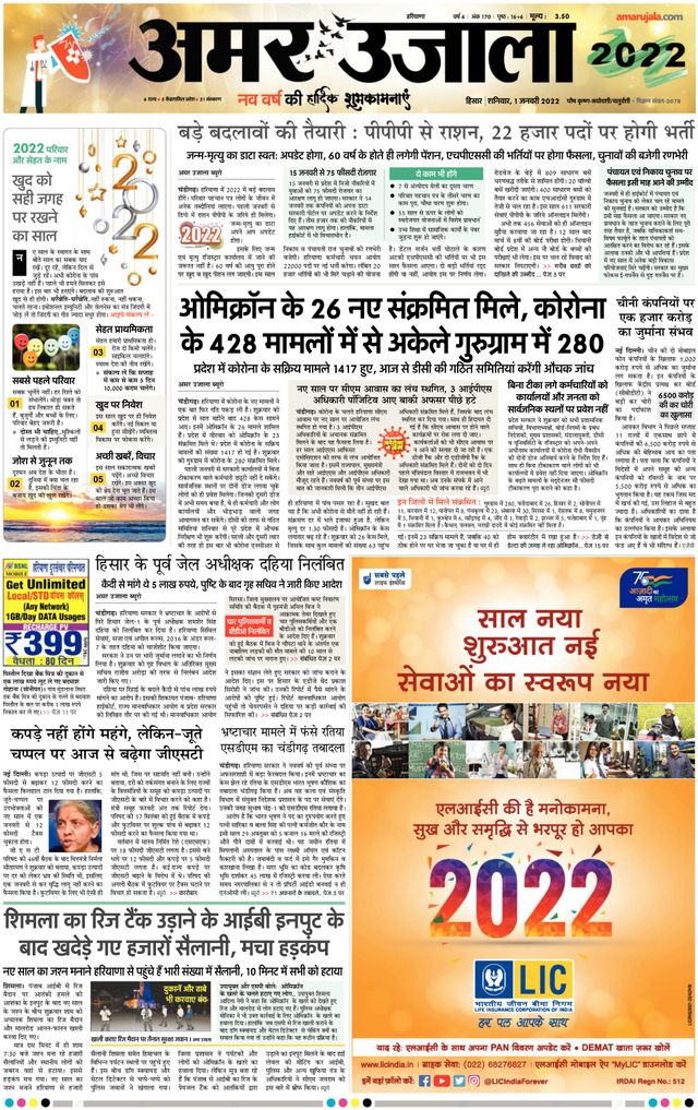 Amar Ujala Charkhi Dadri