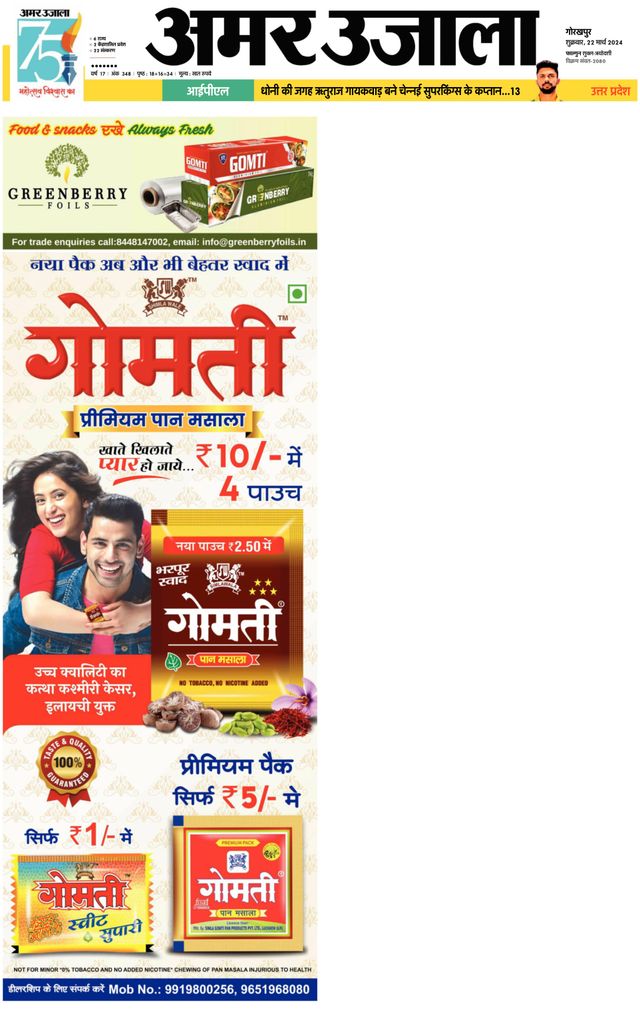 Amar Ujala Deoria