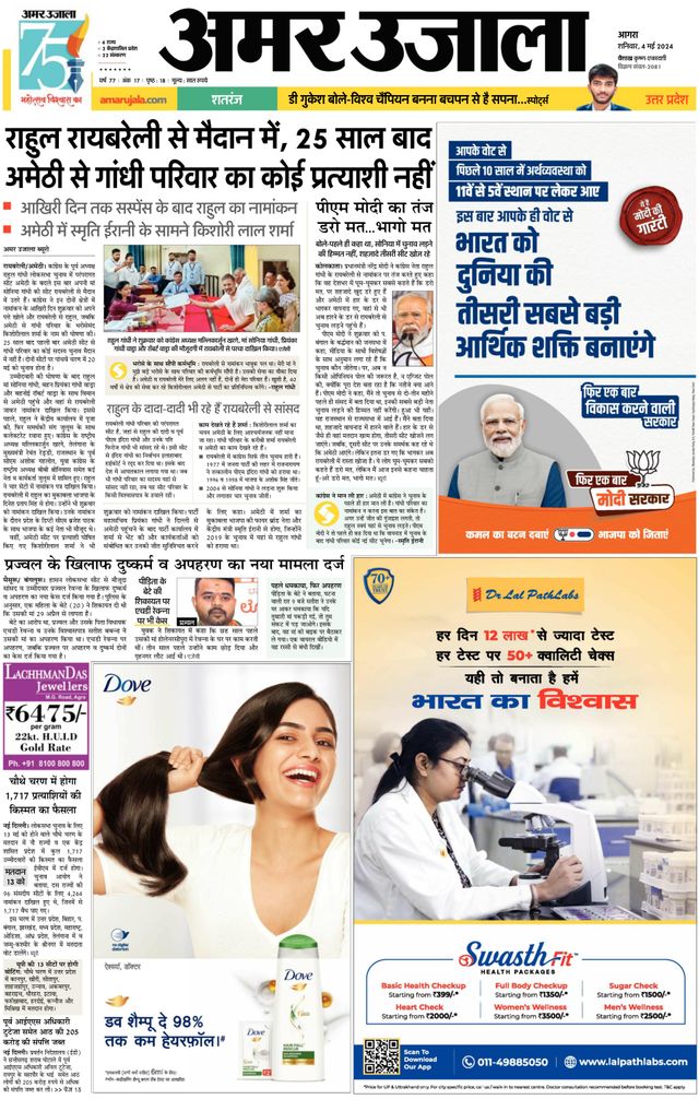 Amar Ujala Etah
