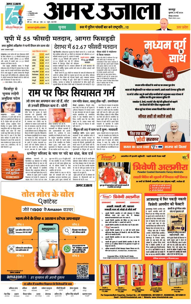 Amar Ujala Etawa
