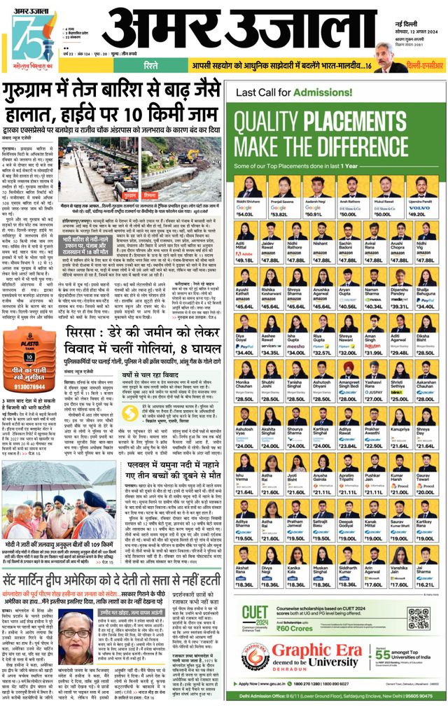 Amar Ujala Faridabad