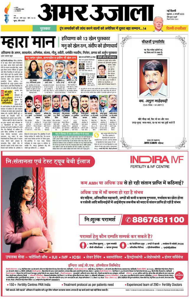 Amar Ujala Faridabad