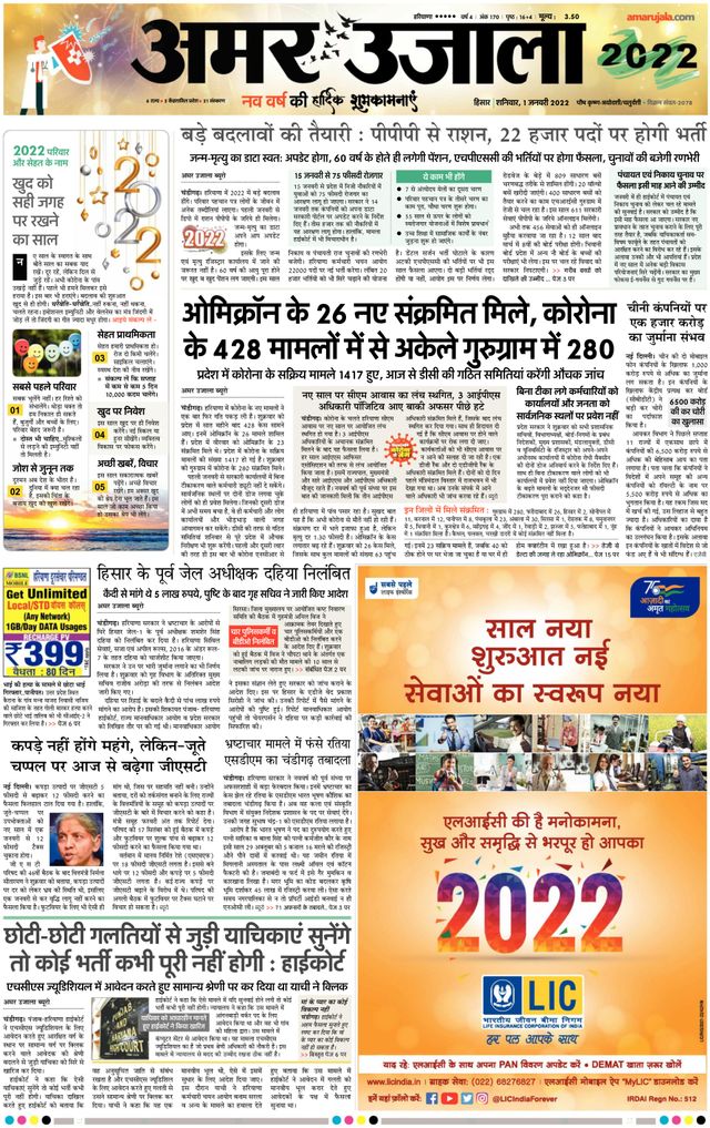 Amar Ujala Fatehabad