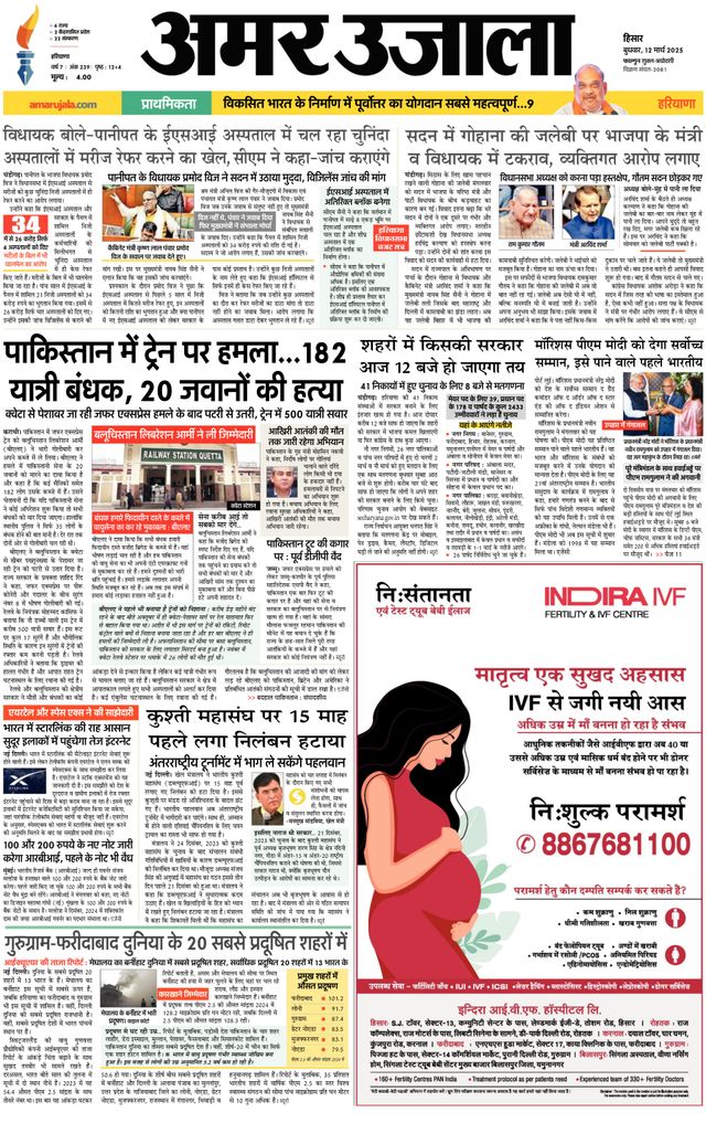 Amar Ujala Fatehabad