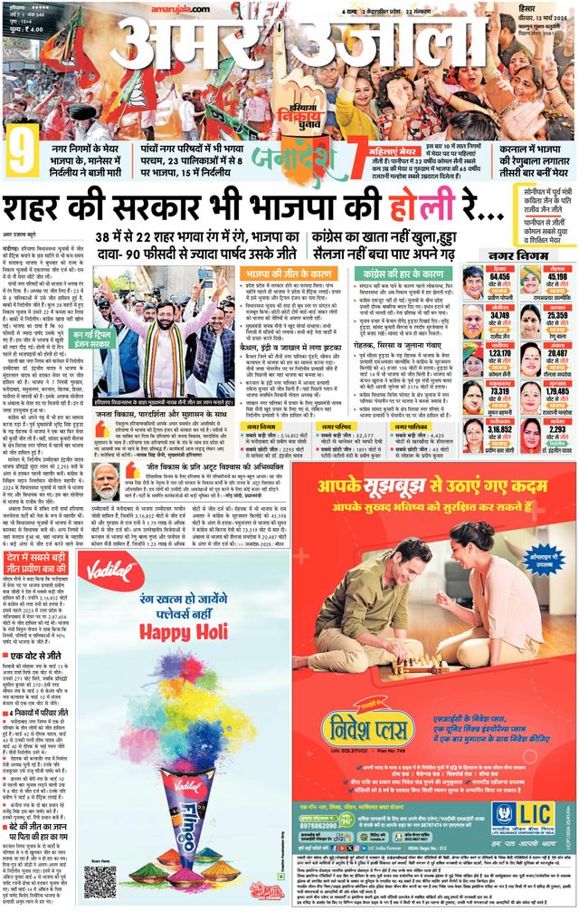 Amar Ujala Fatehabad