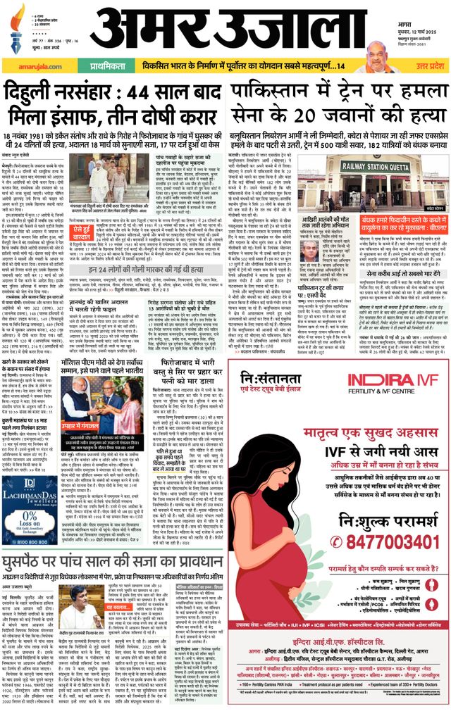 Amar Ujala Firozabad