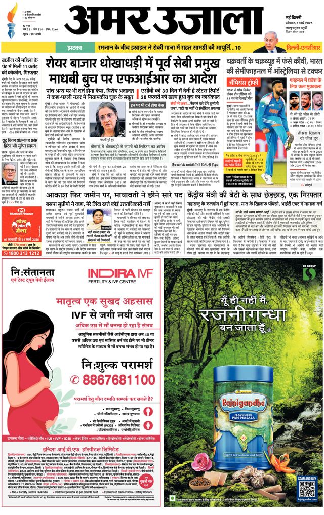 Amar Ujala Ghaziabad-Trans Hindon