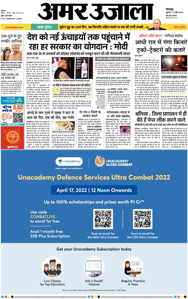 Amar Ujala Gorakhpur City