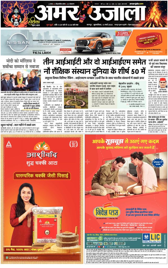 Amar Ujala Hamirpur UP