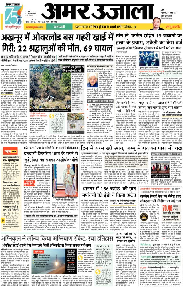 Amar Ujala Jammu City