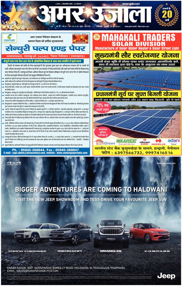 Amar Ujala Nainital