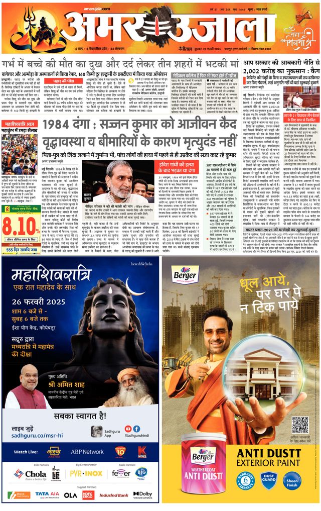 Amar Ujala Nainital