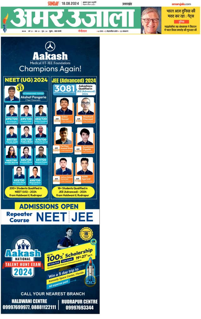 Amar Ujala Pithoragarh