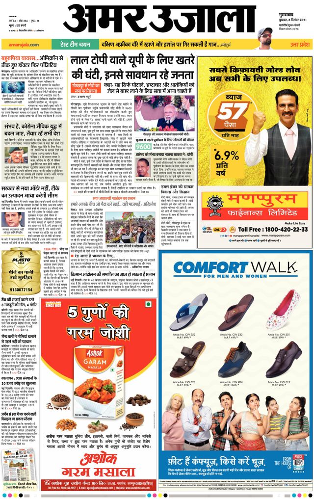 Amar Ujala Rampur UP