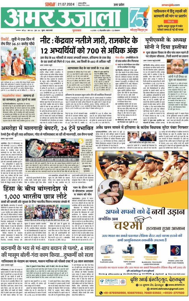 Amar Ujala Rampur UP