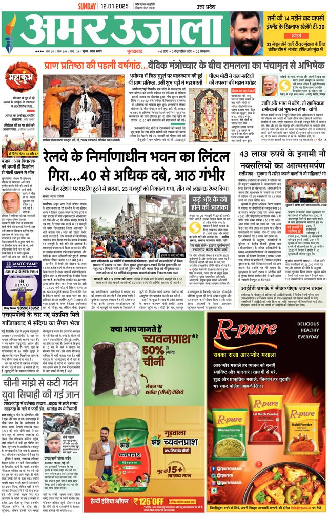 Amar Ujala Rampur UP