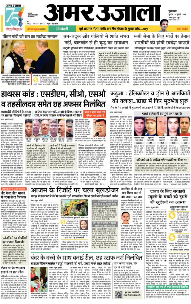 Amar Ujala Sambhal
