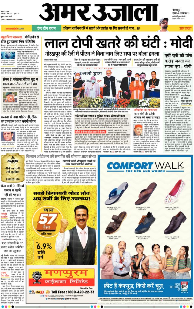 Amar Ujala Siddharthnagar