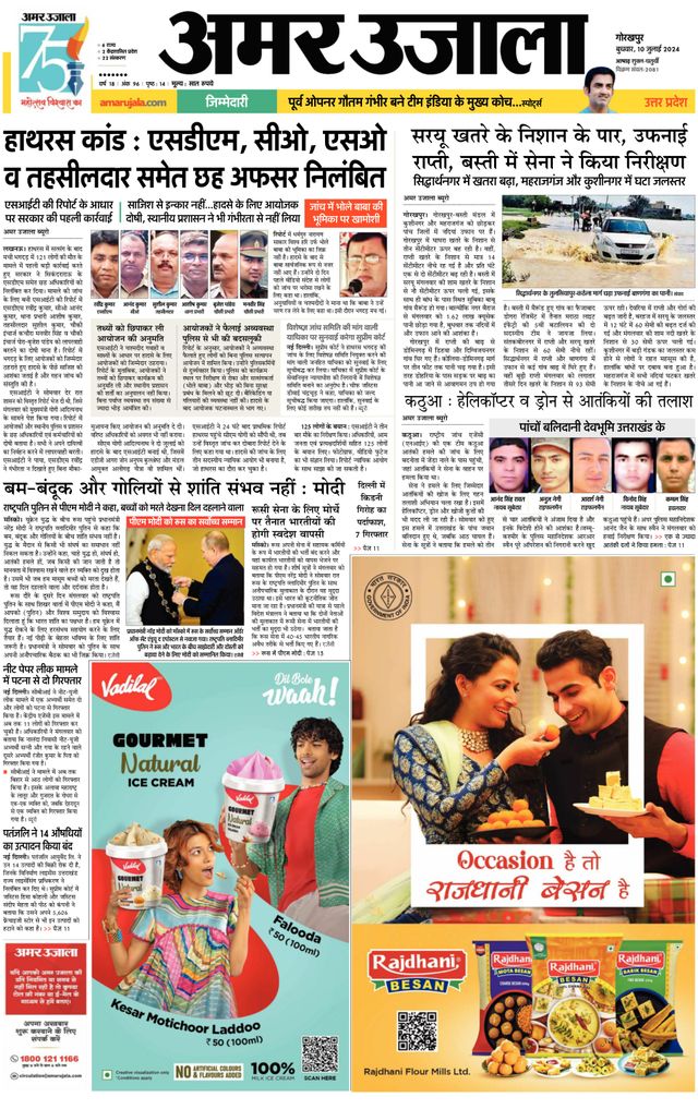 Amar Ujala Siddharthnagar