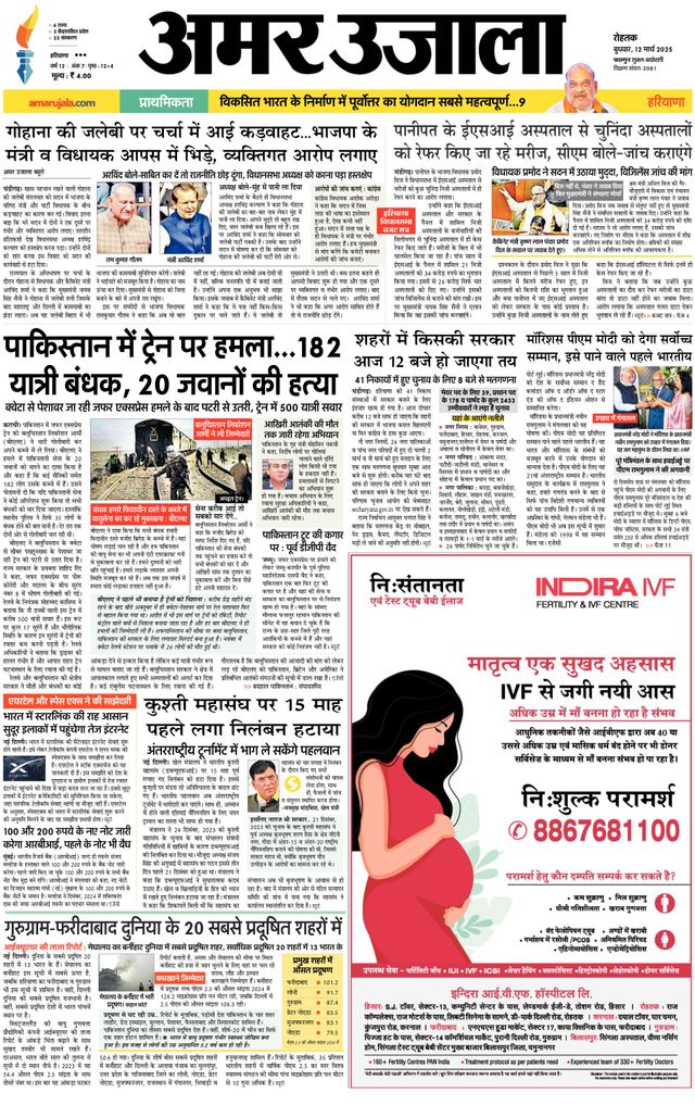 Amar Ujala Sonipat