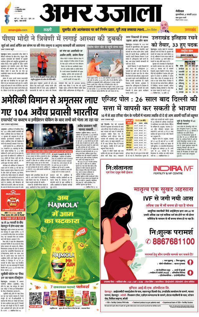 Amar Ujala Udhamsingh Nagar