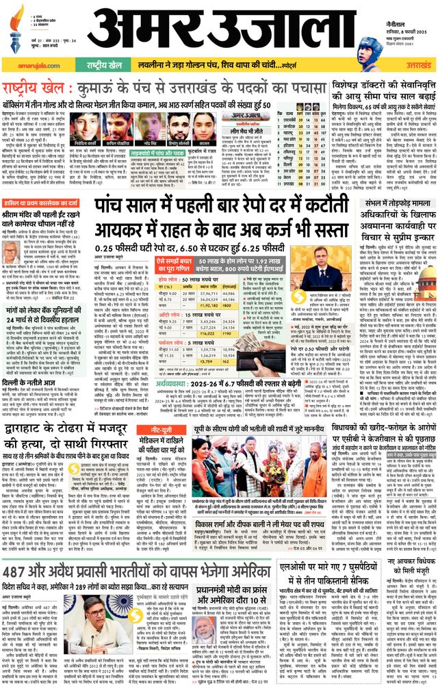 Amar Ujala Udhamsingh Nagar