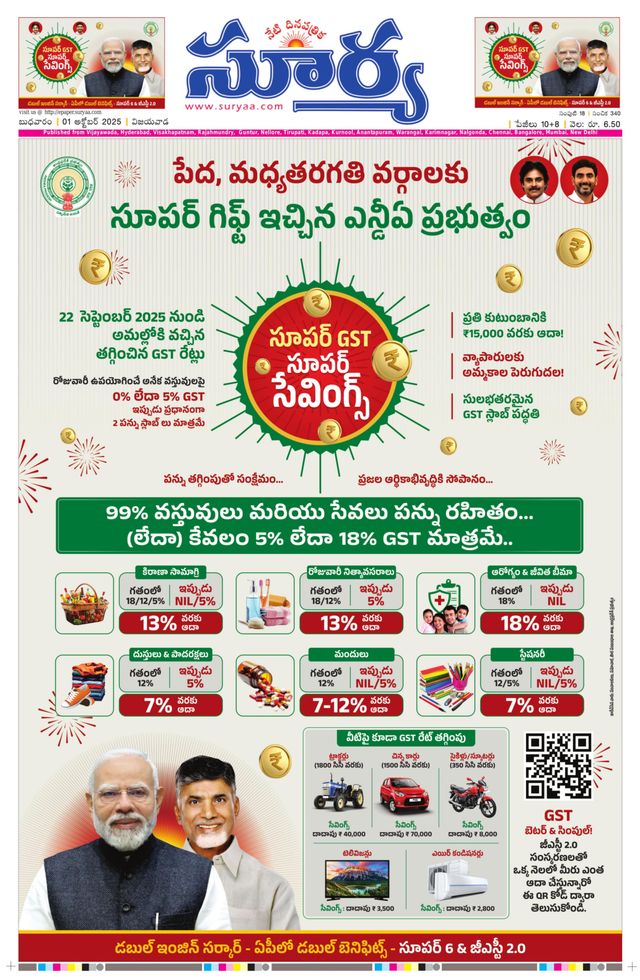 Suryaa Andhra Pradesh