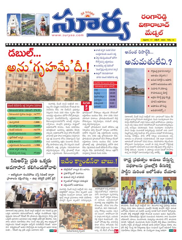Suryaa Rangareddy